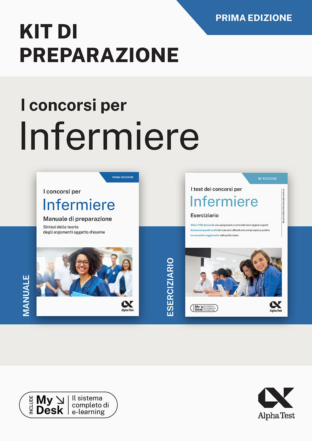 Il concorso per infermiere. Kit di preparazione