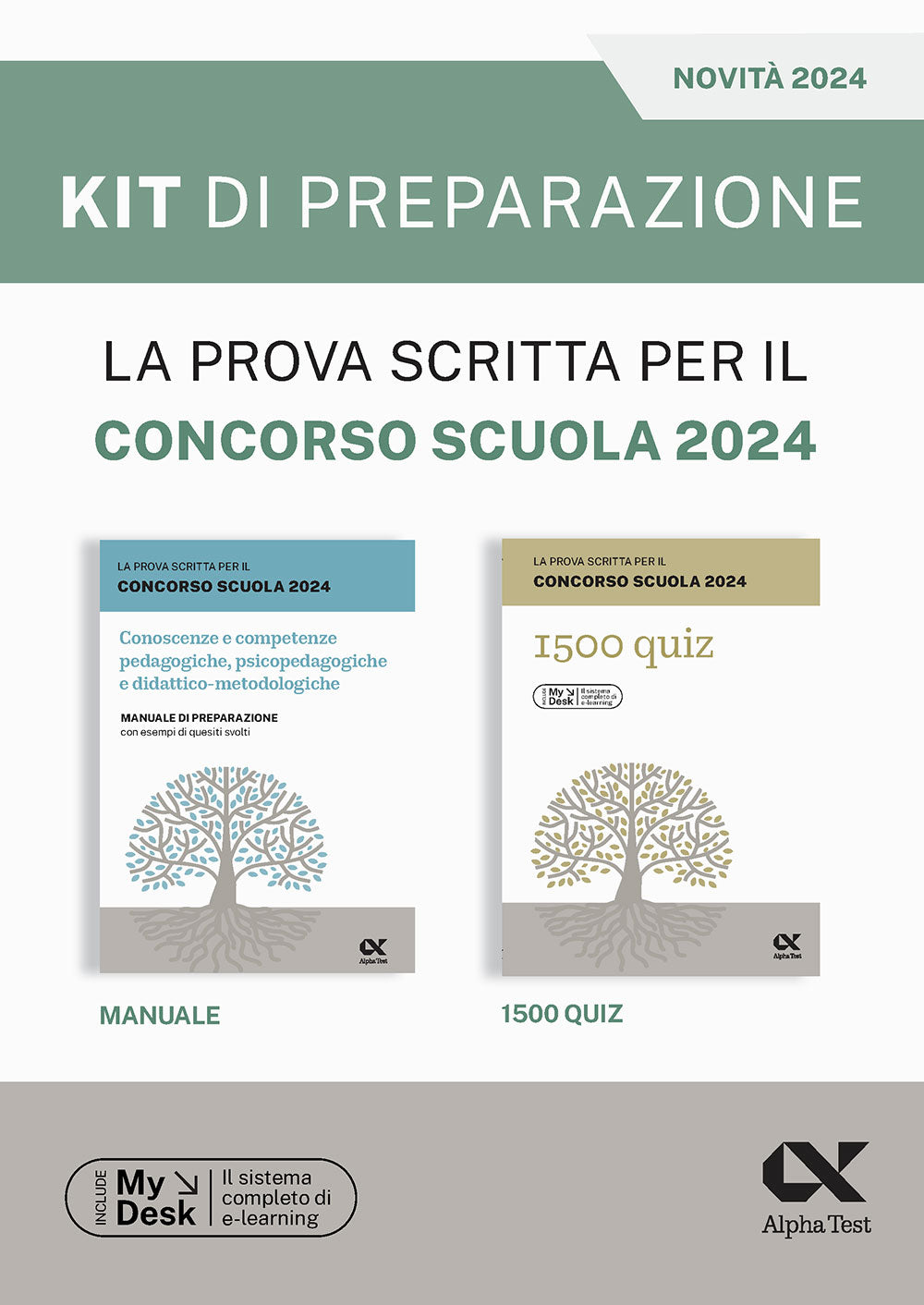 La prova scritta per il concorso scuola 2024 - Kit di preparazione