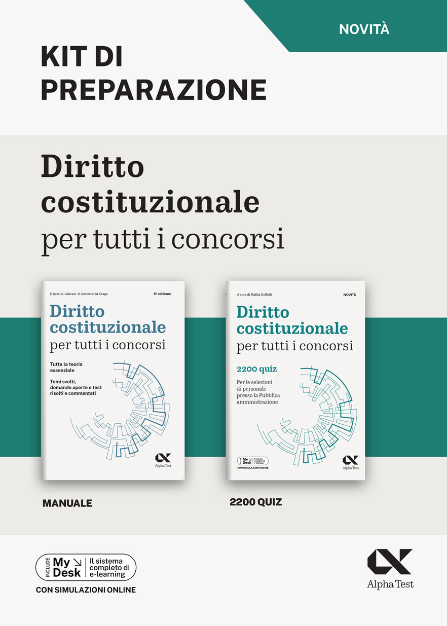 Diritto costituzionale per tutti i concorsi - Kit di preparazione