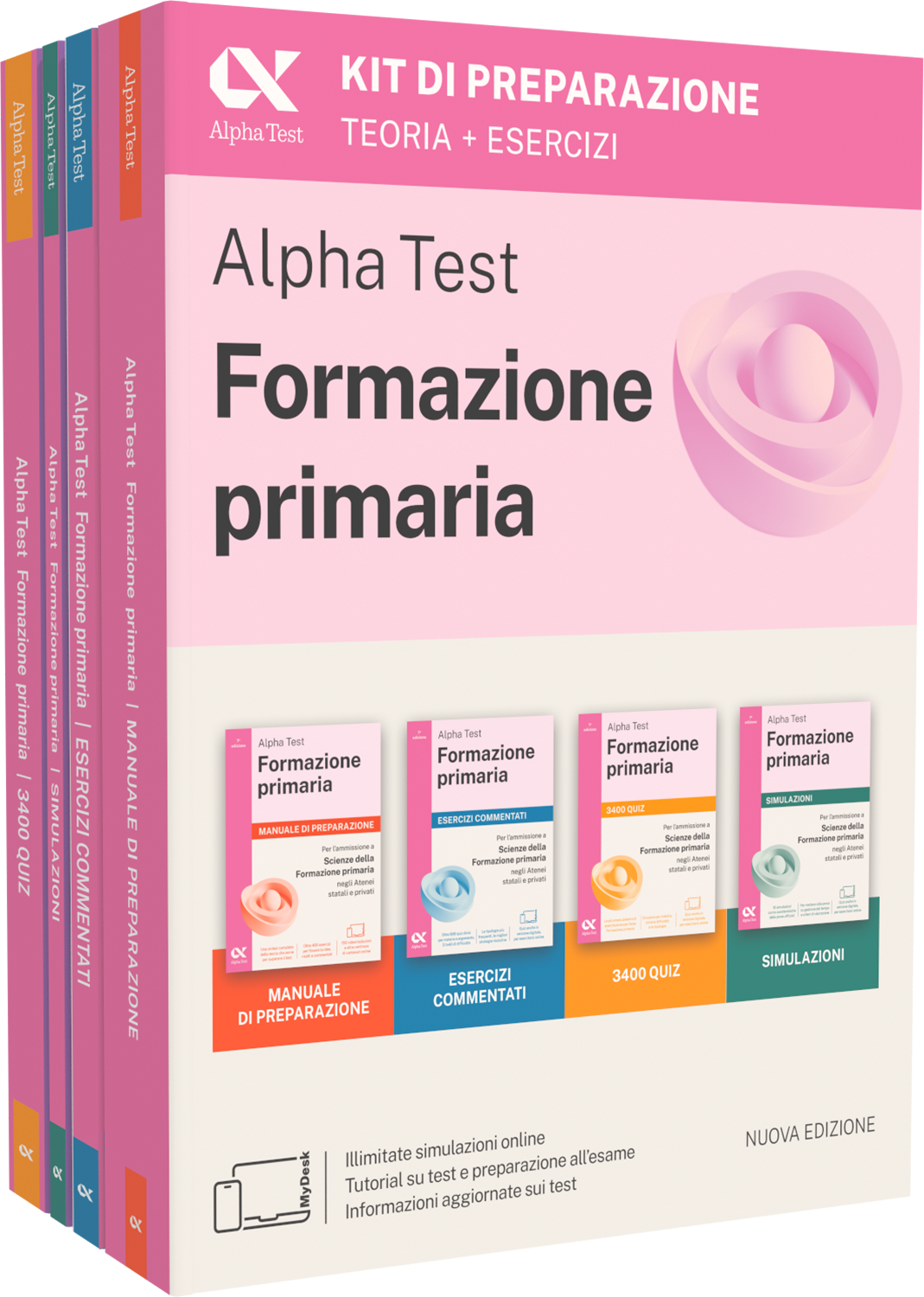 Alpha Test Formazione primaria - Kit completo di preparazione