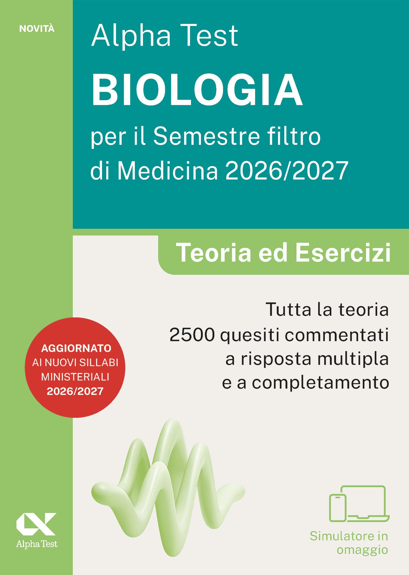 Alpha Test Biologia per il Semestre Filtro di Medicina 2026/2027