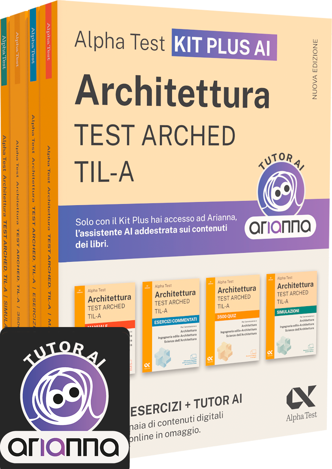 Alpha Test Architettura Arched, TIL-A - Kit di preparazione Plus AI