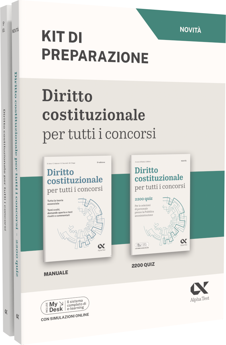 Diritto costituzionale per tutti i concorsi - Kit di preparazione