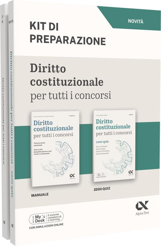 Diritto costituzionale per tutti i concorsi - Kit di preparazione