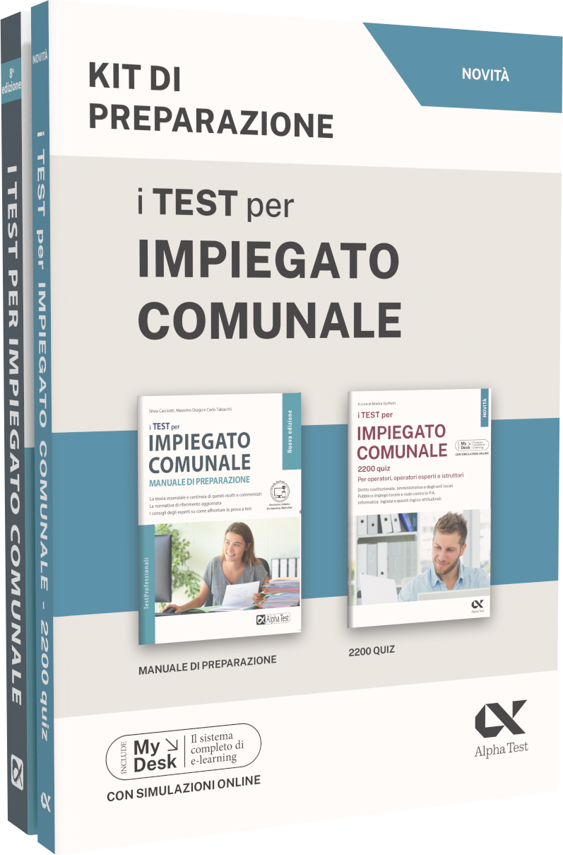 I test per impiegato comunale - Kit di preparazione