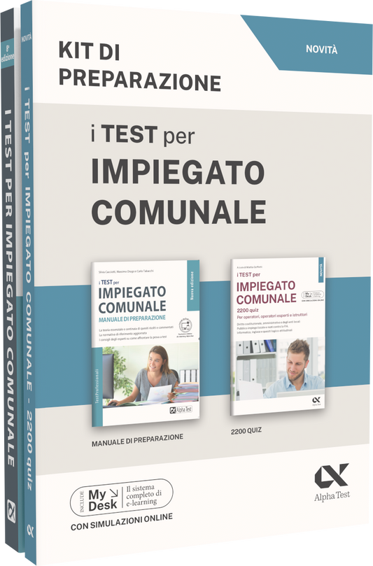 I test per impiegato comunale - Kit di preparazione