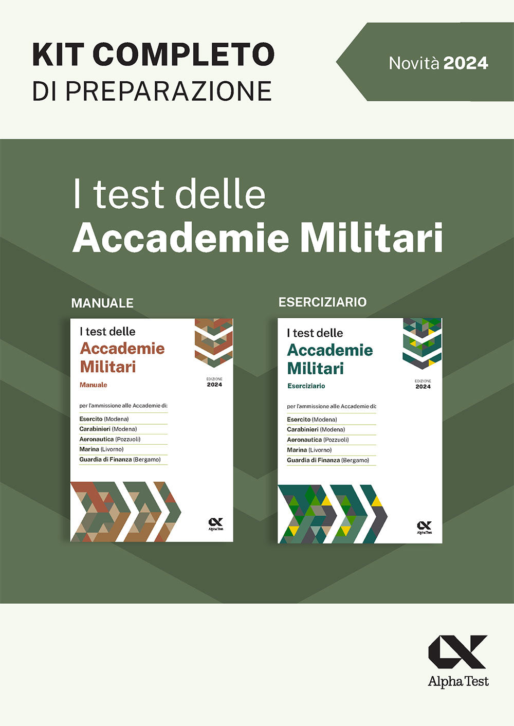 I test delle Accademie Militari - Kit di preparazione
