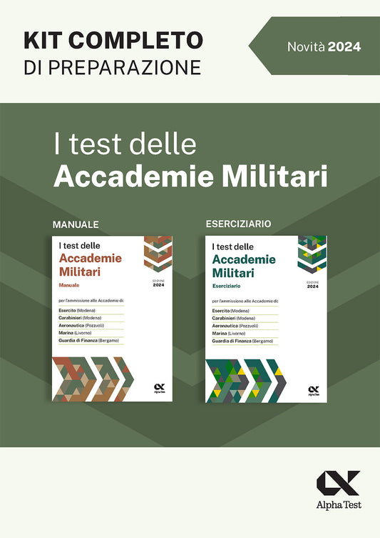 I test delle Accademie Militari - Kit di preparazione