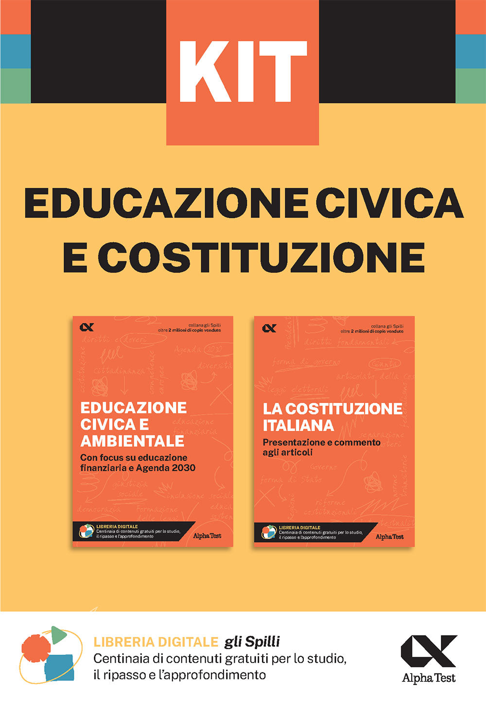 Kit Spilli Educazione civica & Costituzione