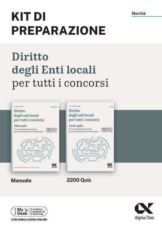 Diritto degli enti locali per tutti i concorsi - Kit di preparazione