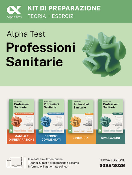 Alpha Test Professioni Sanitarie - Kit di preparazione