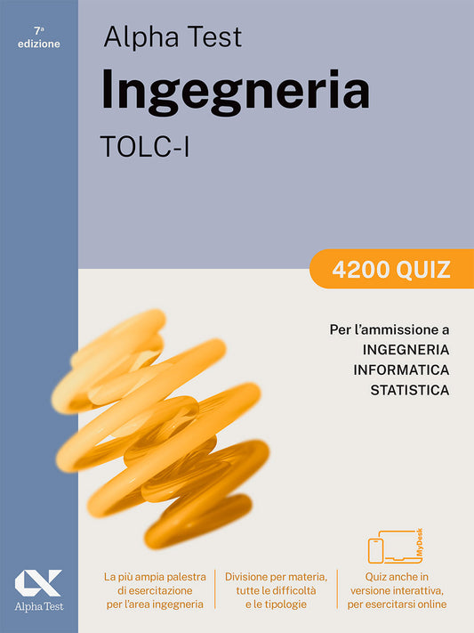 Alpha Test Ingegneria TOLC-I - 4200 quiz