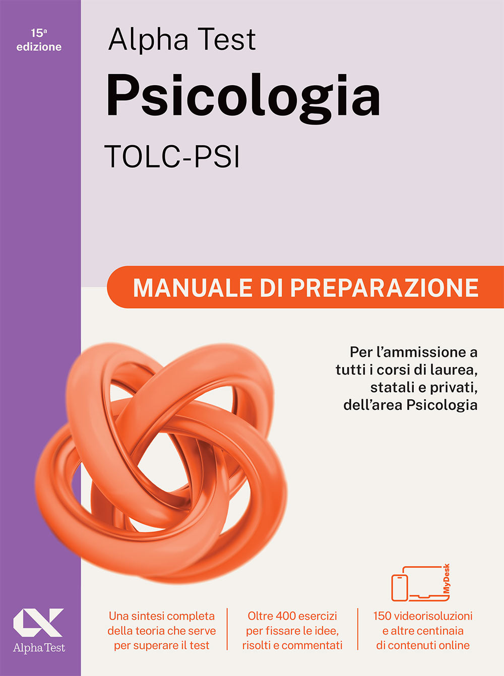 Alpha Test Psicologia TOLC-PSI - Manuale di preparazione