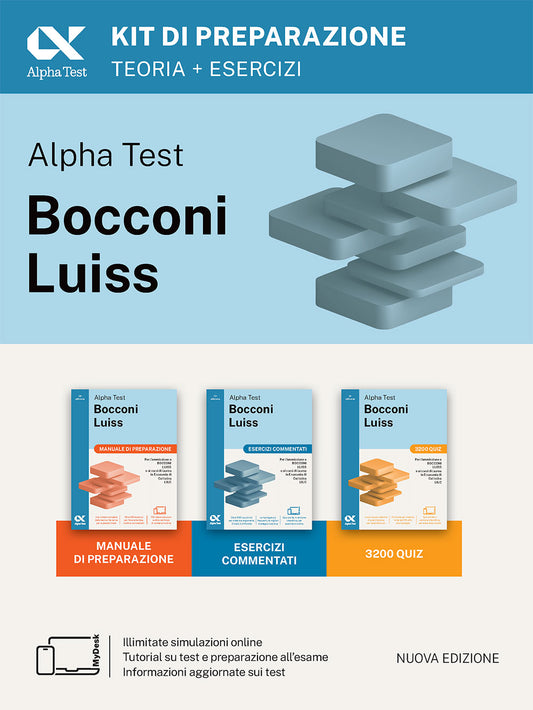 Alpha Test Bocconi Luiss - Kit di preparazione