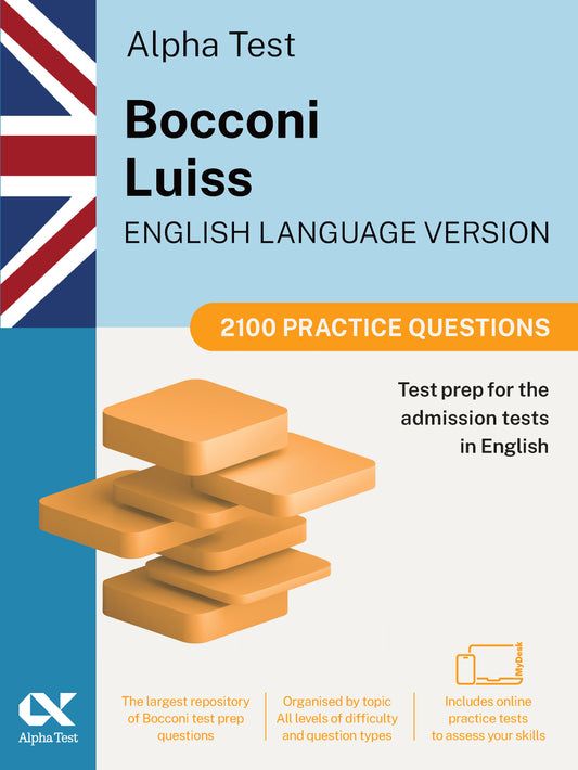 Alpha Test Bocconi Luiss english language version - 2100 practice questions