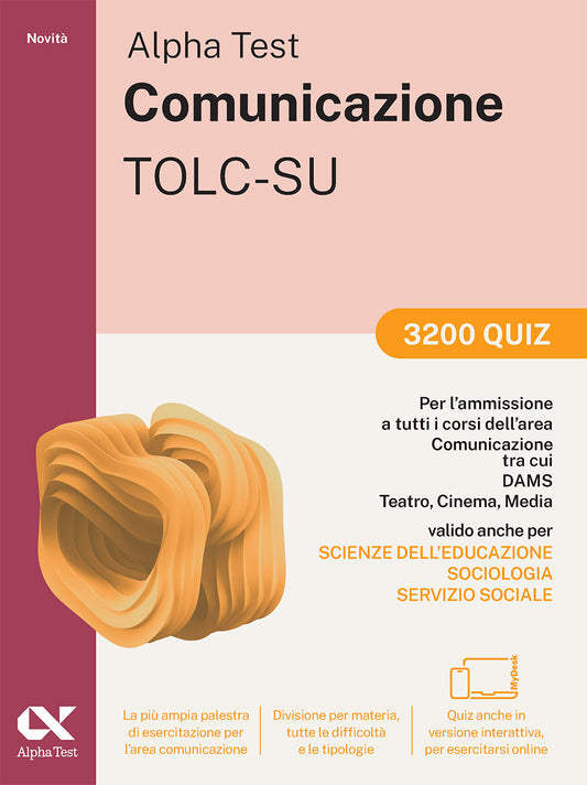 Alpha Test Comunicazione TOLC-SU - 3200 Quiz