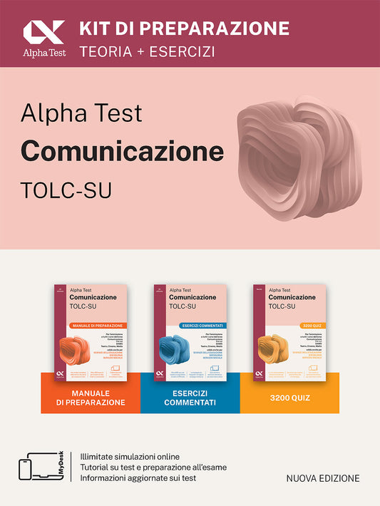 Alpha Test Comunicazione TOLC-SU - Kit di preparazione
