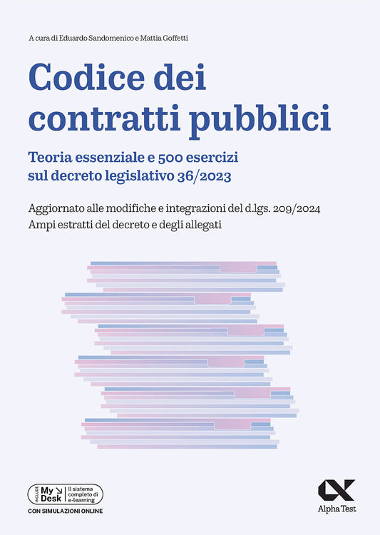 Codice dei contratti pubblici. Teoria ed esercizi