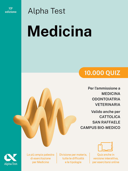 Alpha Test Medicina - 10.000 quiz