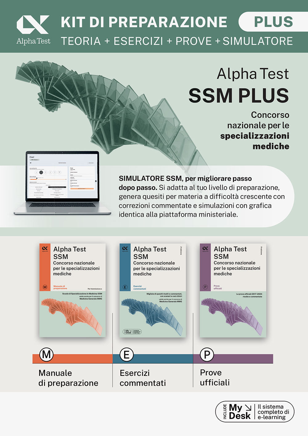 Alpha Test Plus SSM - Kit di preparazione Plus
