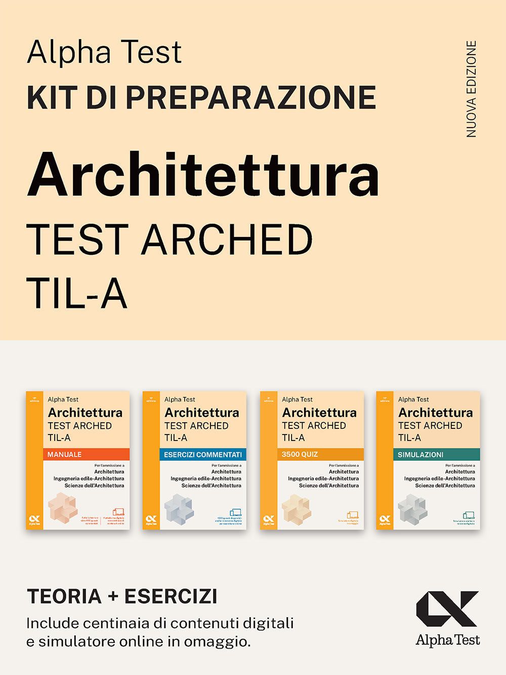 Alpha Test Architettura ARCHED, TIL-A - Kit di preparazione