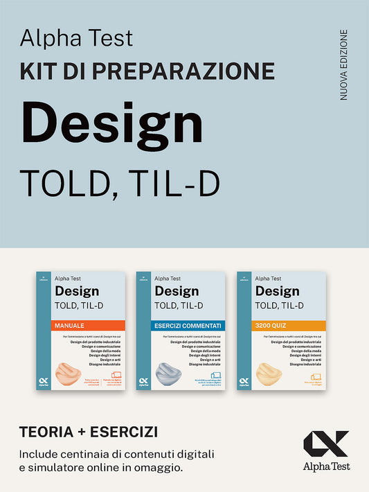 15 - Alpha Test Design TOLD, TIL-D - Kit di preparazione