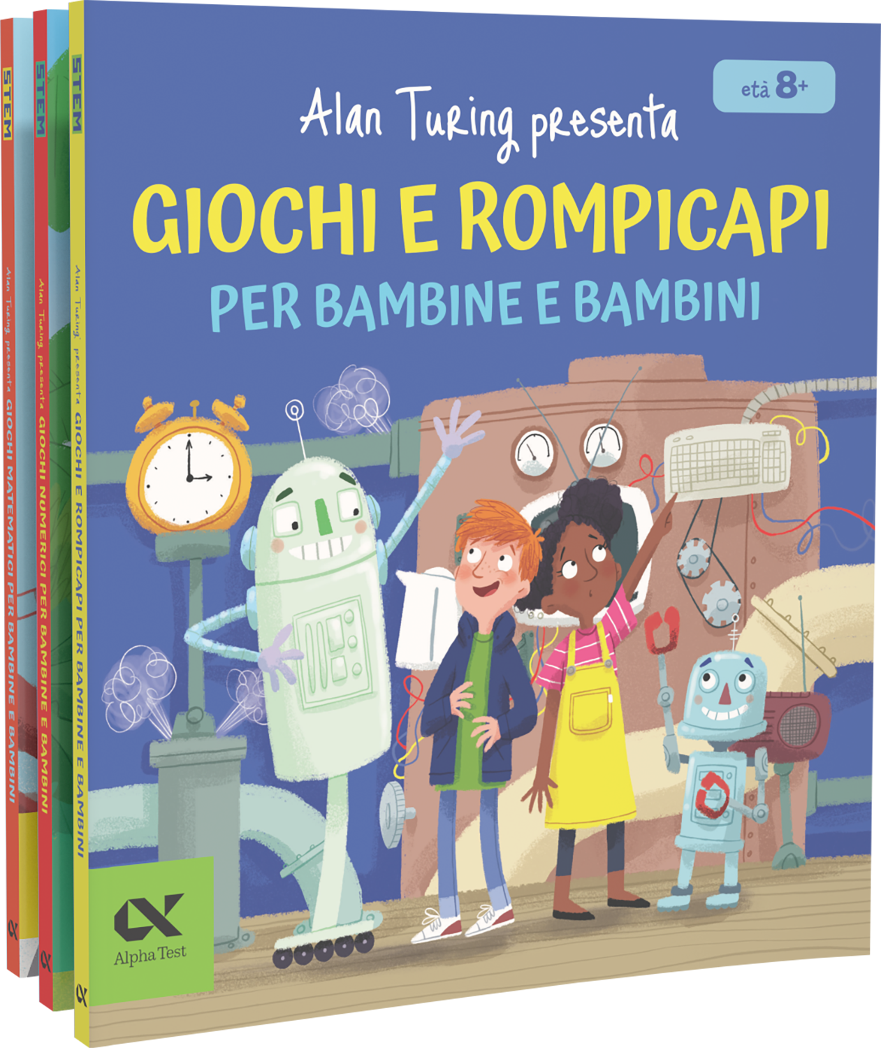 Alan Turing presenta: Giochi per bambine e bambini - 3 libri