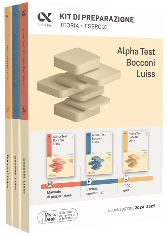 Alpha Test Bocconi Luiss - Kit di preparazione