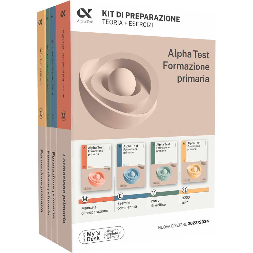 Alpha Test Formazione primaria - Kit completo di preparazione