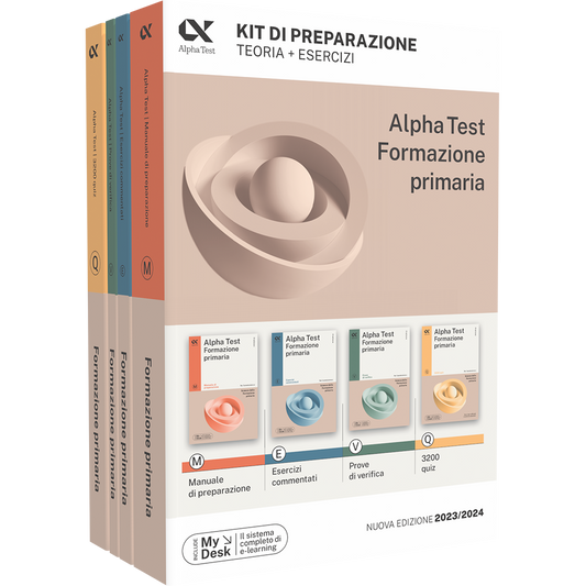 Alpha Test Formazione primaria - Kit completo di preparazione