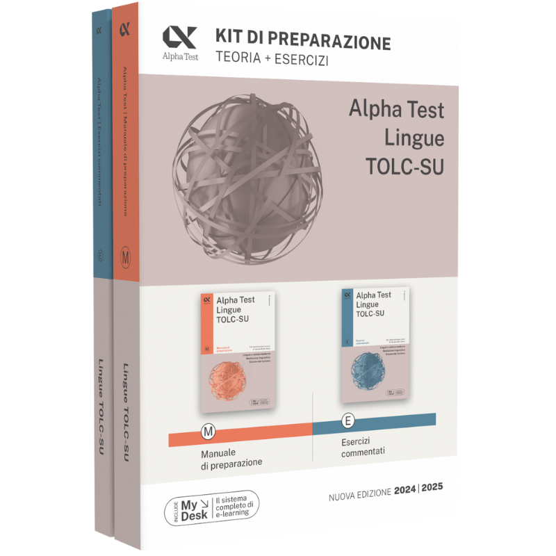 Alpha Test Lingue TOLC-SU - Kit di preparazione