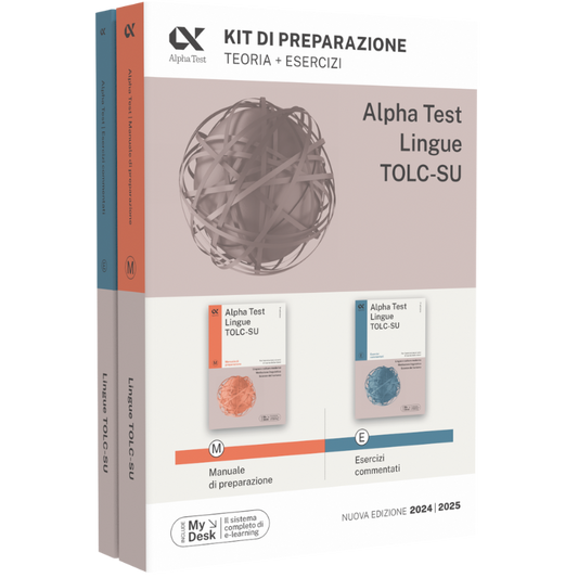 Alpha Test Lingue TOLC-SU - Kit di preparazione