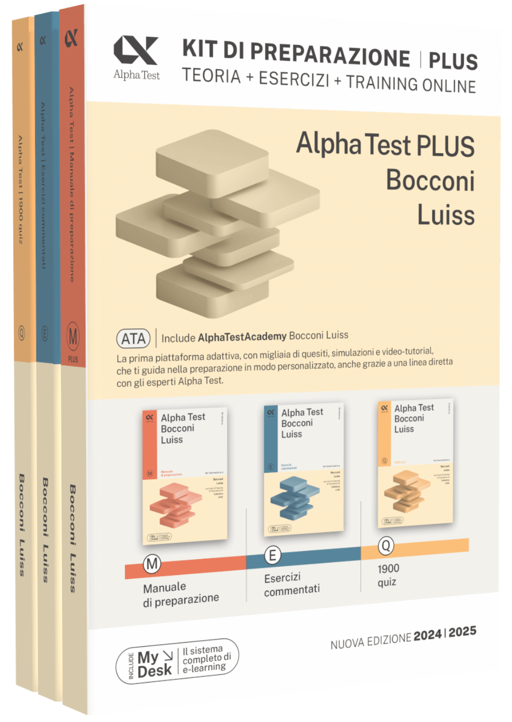 01 - Alpha Test PLUS Bocconi Luiss - Kit di preparazione plus