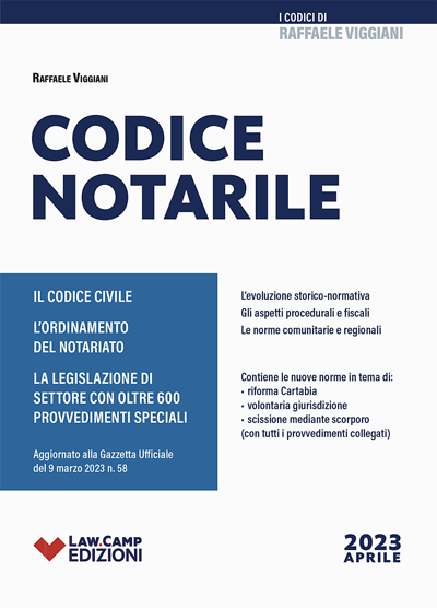 Codice notarile - aprile 2023