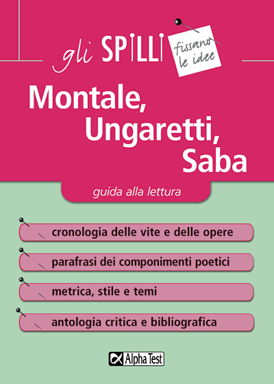 Montale, Ungaretti, Saba