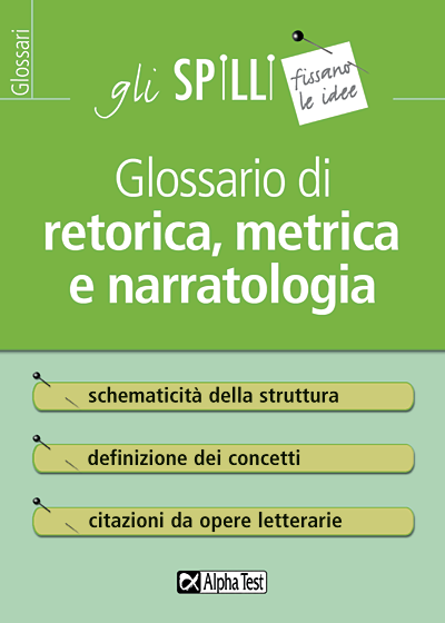 Glossario di retorica, metrica e narratologia