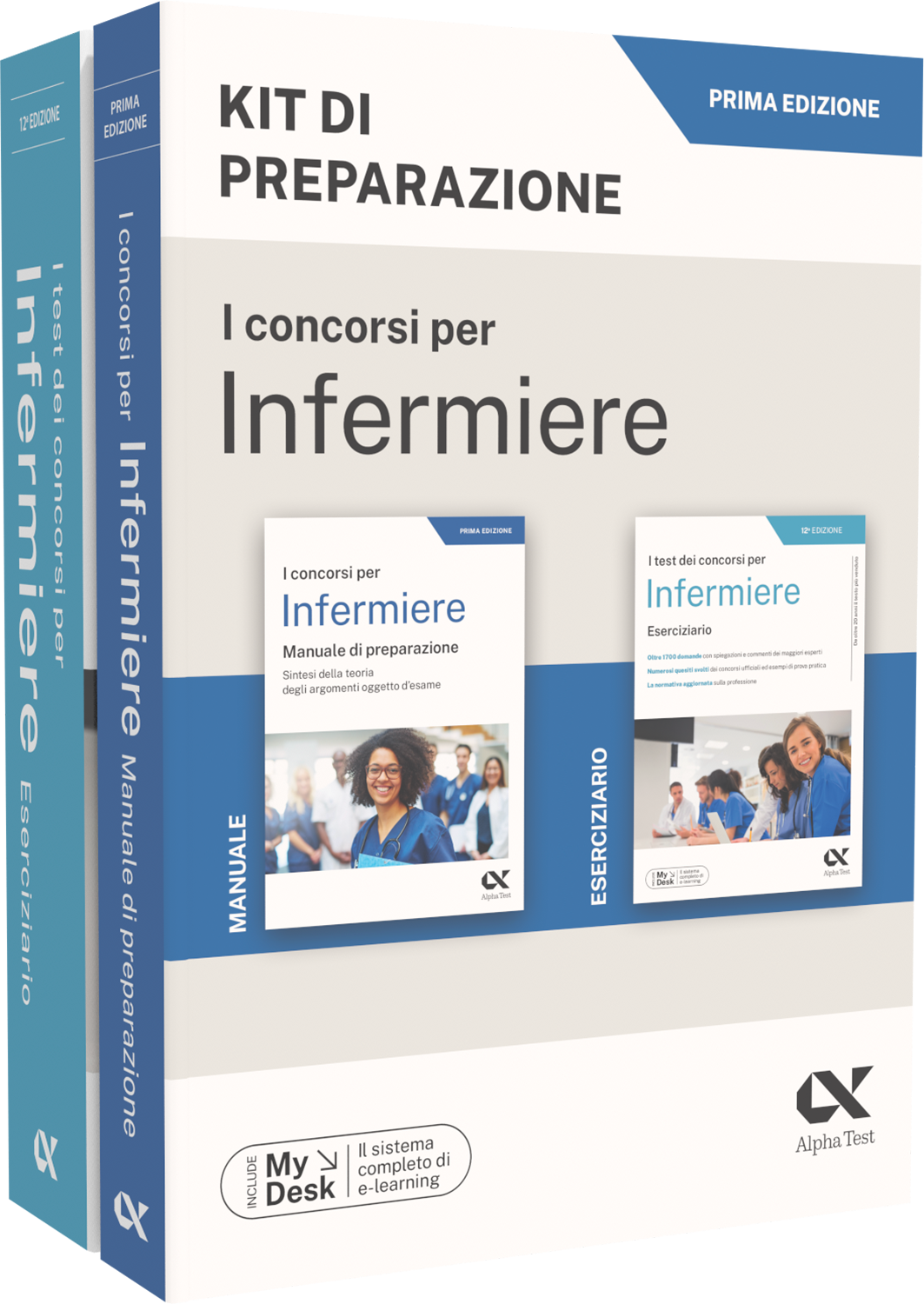 Il concorso per infermiere. Kit di preparazione