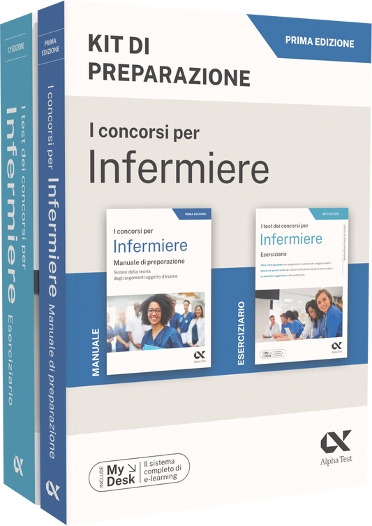 Il concorso per infermiere. Kit di preparazione