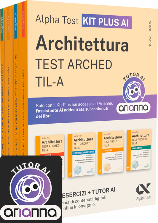 Alpha Test Architettura Arched, TIL-A - Kit di preparazione Plus AI
