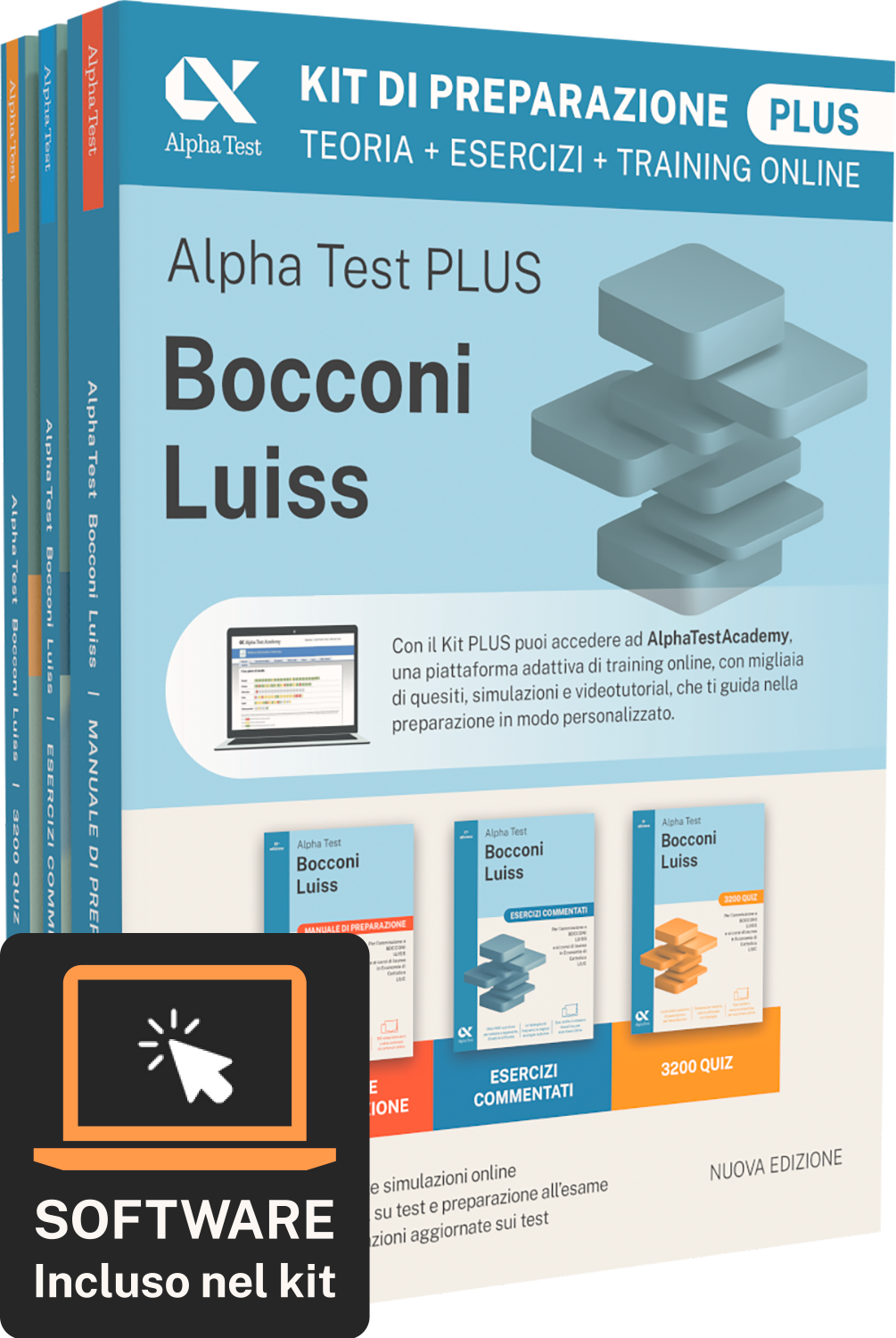 01 - Alpha Test PLUS Bocconi Luiss - Kit di preparazione plus