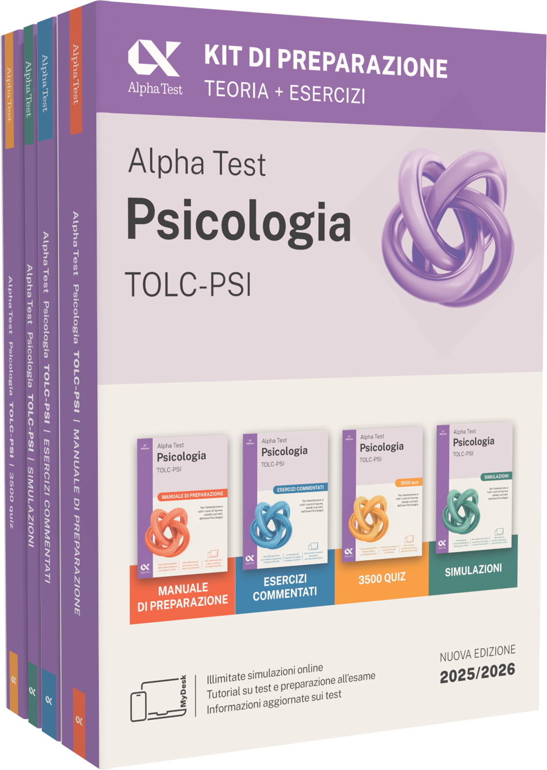 Alpha Test Psicologia TOLC-PSI - Kit di preparazione