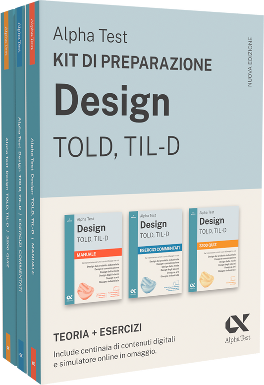 Alpha Test Design TOLD, TIL-D - Kit di preparazione