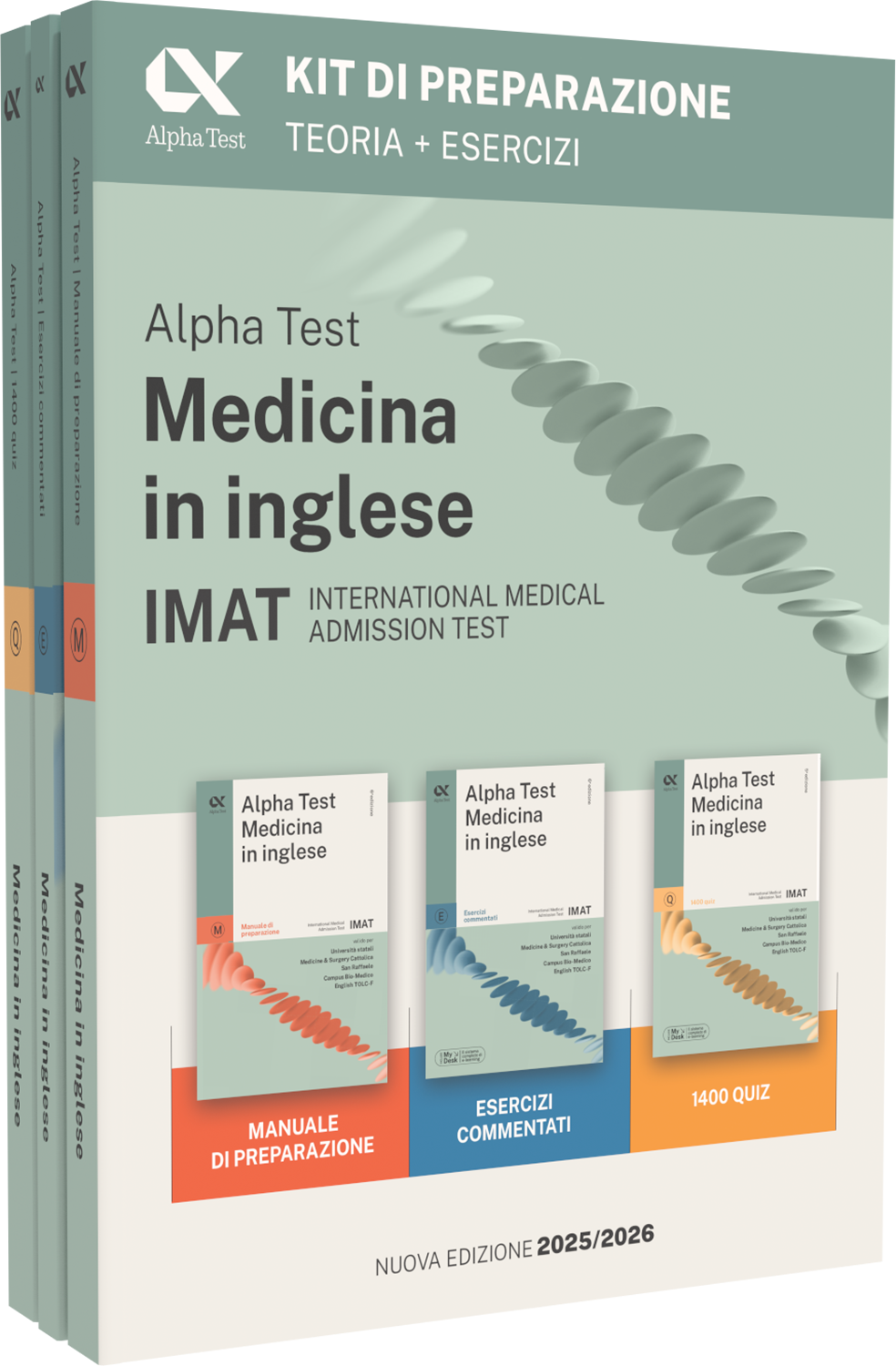 Alpha Test Medicina Inglese IMAT - Kit di preparazione