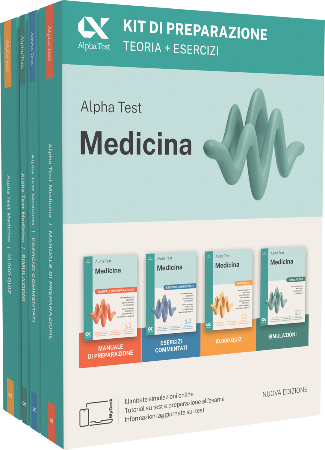 Alpha Test Medicina - Kit di preparazione