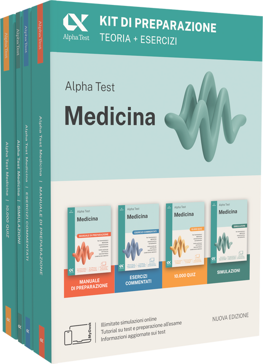 Alpha Test Medicina - Kit di preparazione