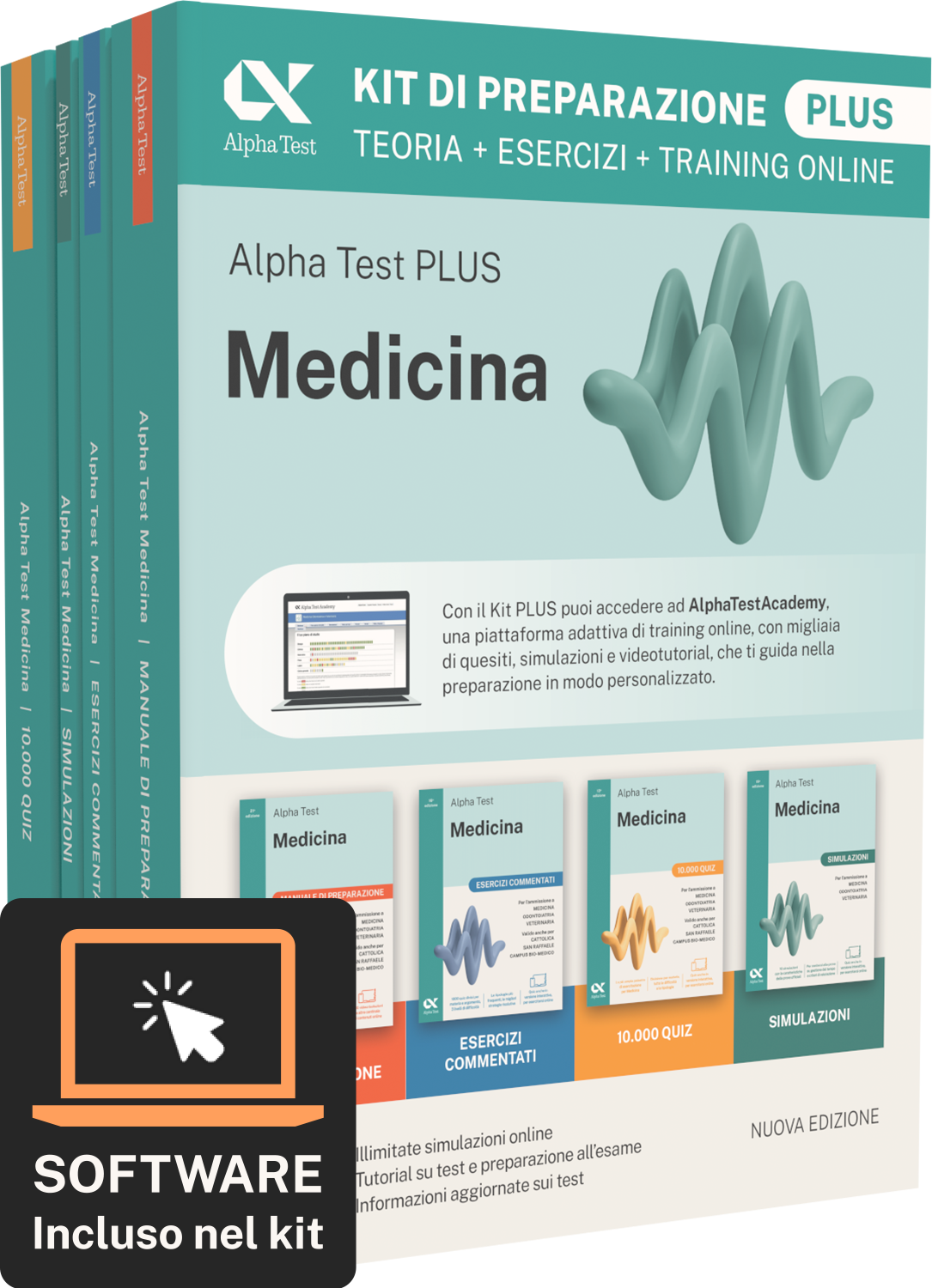 Alpha Test Plus Medicina - Kit di preparazione Plus