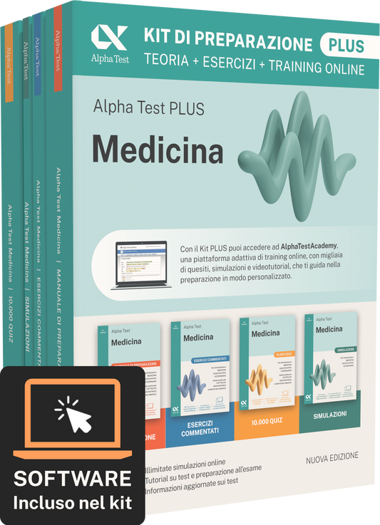 02 - Alpha Test Plus Medicina - Kit di preparazione Plus