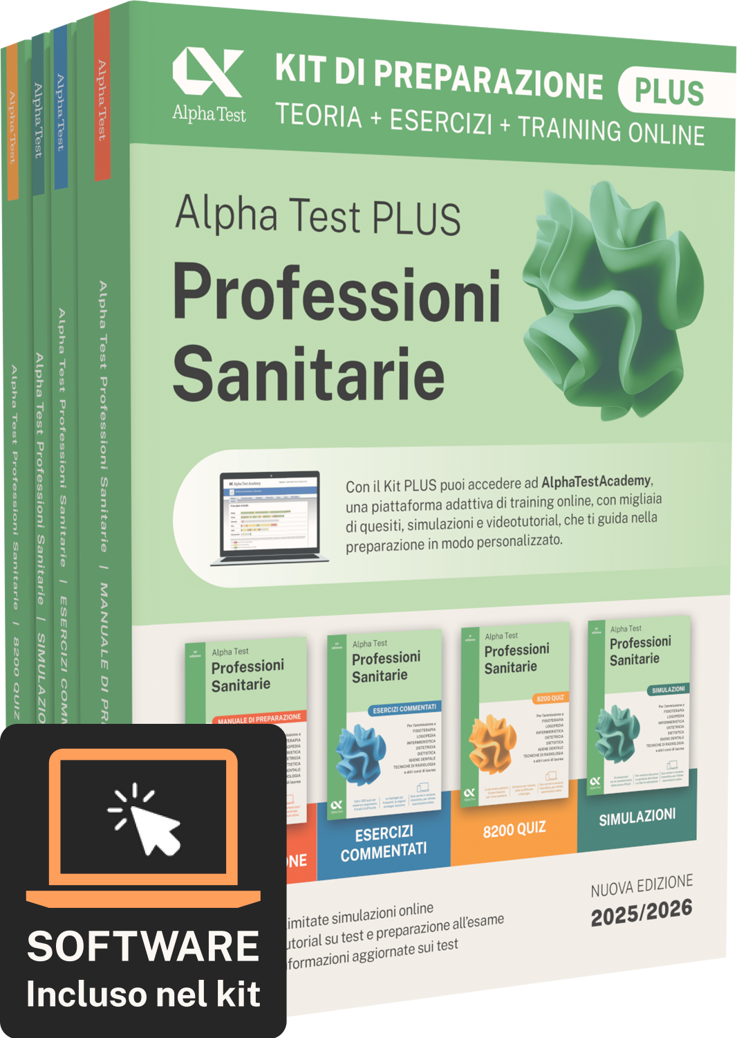 06 - Alpha Test Plus Professioni Sanitarie - Kit di preparazione Plus