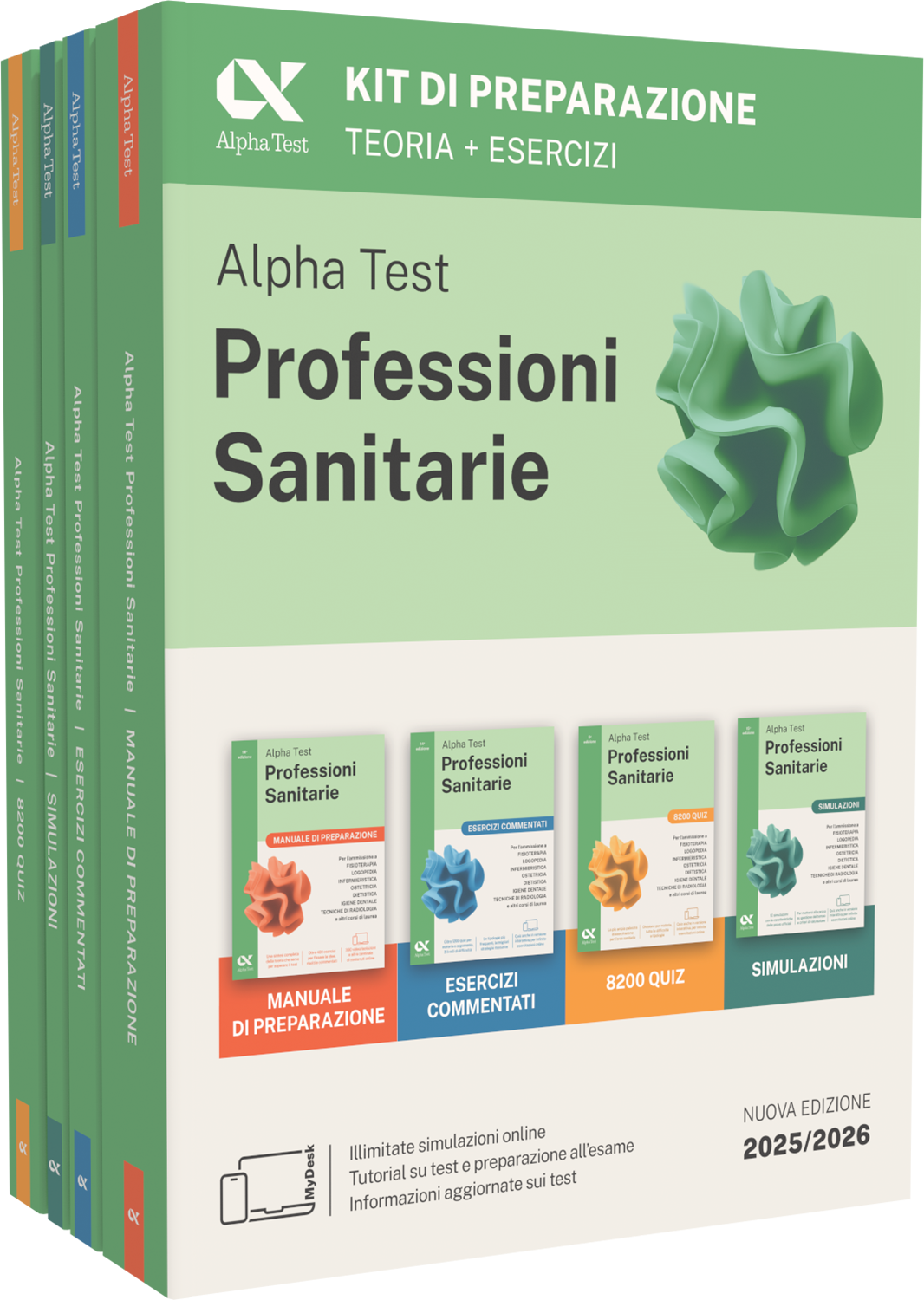 Alpha Test Professioni Sanitarie - Kit di preparazione