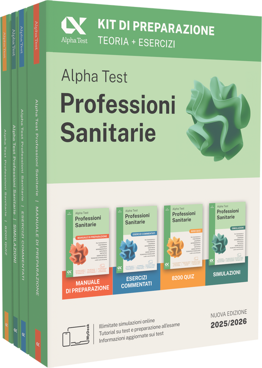 Alpha Test Professioni Sanitarie - Kit di preparazione